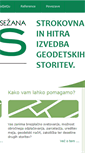 Mobile Screenshot of geodezija.eu