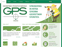 Tablet Screenshot of geodezija.eu